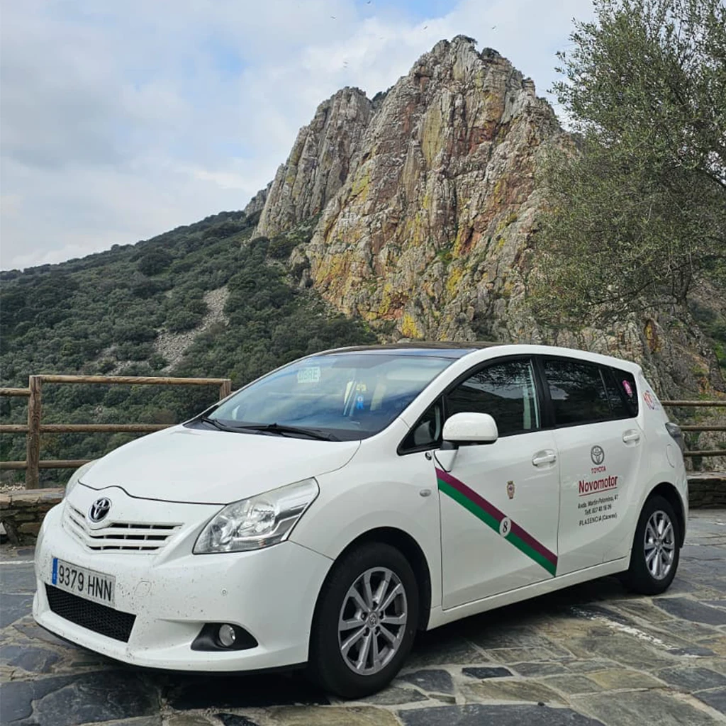 Taxi profesional en Plasencia con servicio continuo 24 horas Monfragüe